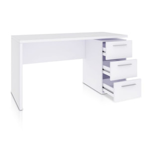 Mesa de escritorio Sasha Blanco Artik (Blanco Mate)