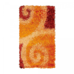 Tapis shaggy fait main motif enfant BURE