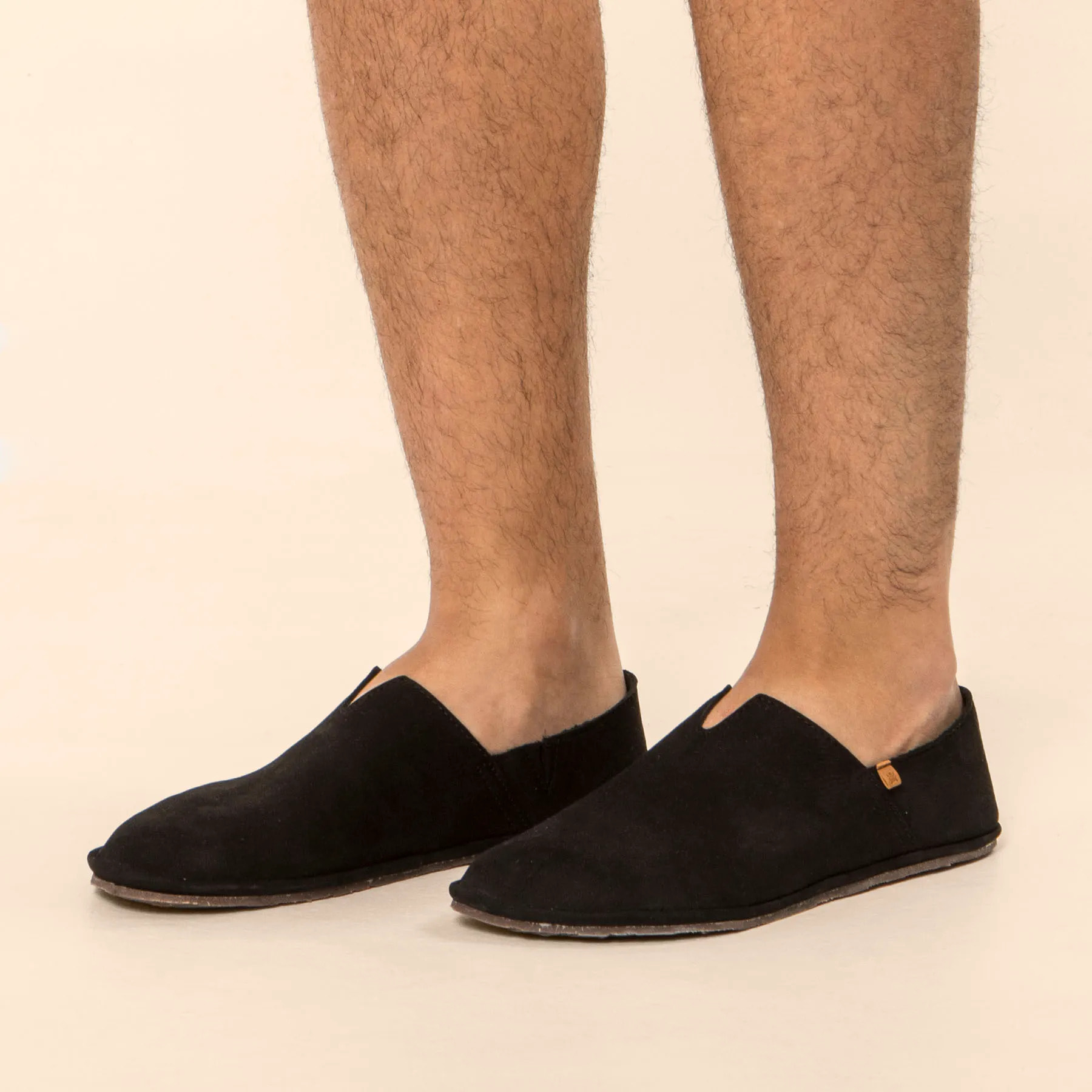 Zapatos N5673L NOBUCK LAVADO BLACK/ BARE color Black
