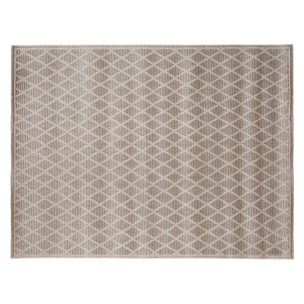 Tapis extérieur et intérieur - gris - 170x120 cm