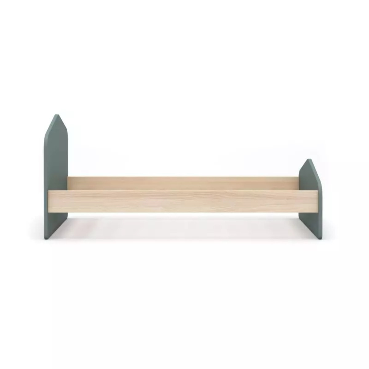 Cama juvenil Misty Cloud Verde Salvia - Oak Soft