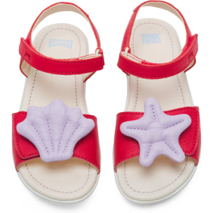 CAMPER Right - Sandali Bambina Rosso