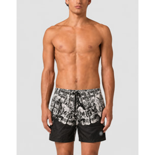 PHILIPP PLEIN Pantalones cortos SKULL