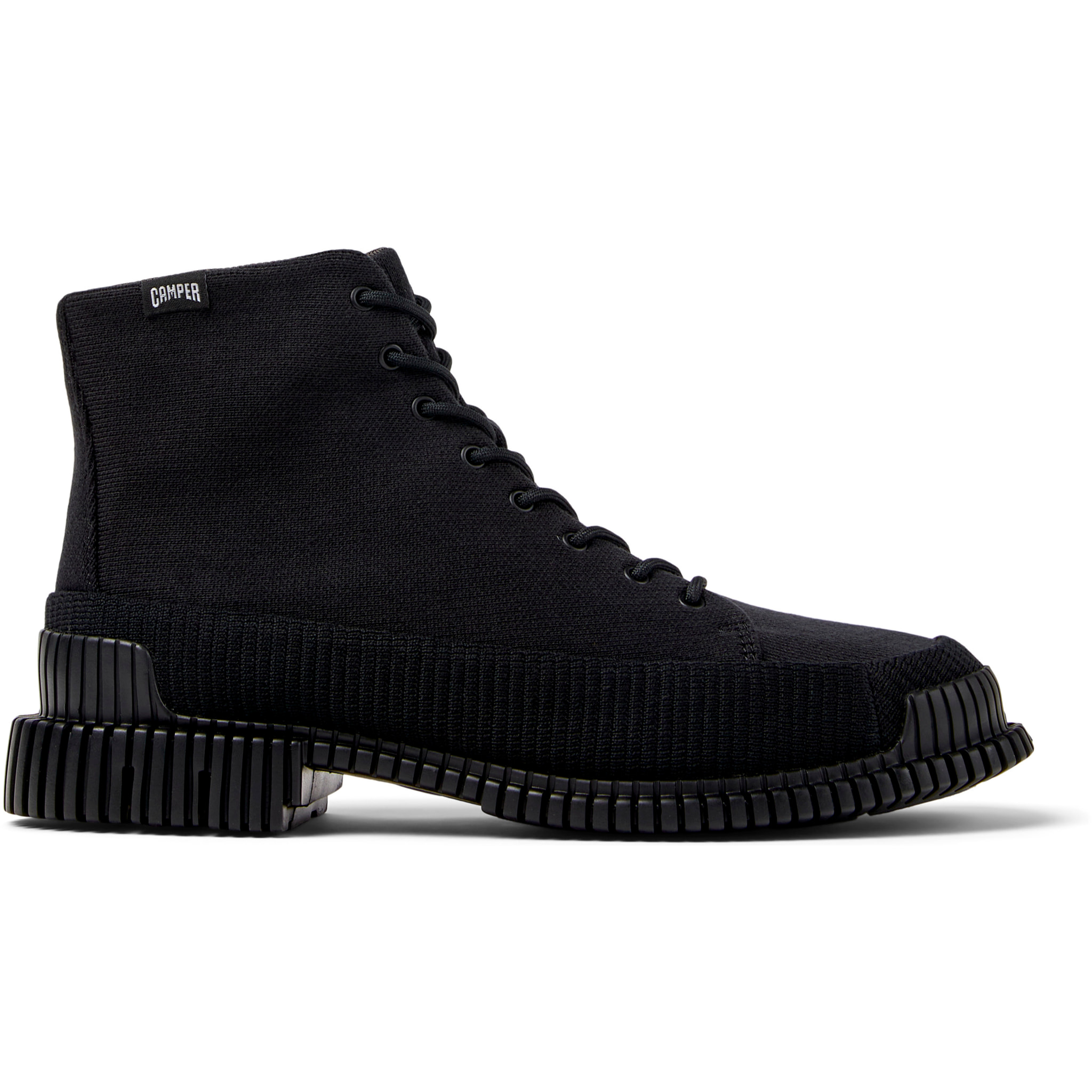 Camper Sneakers Uomo In Pelle Nera | Modello Stringate K300493 001 | Suola EVA E Plantare OrthoLite Riciclato, Autunno Inverno