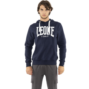 Sudadera de invierno para hombre con capucha y gran logo "Basic"