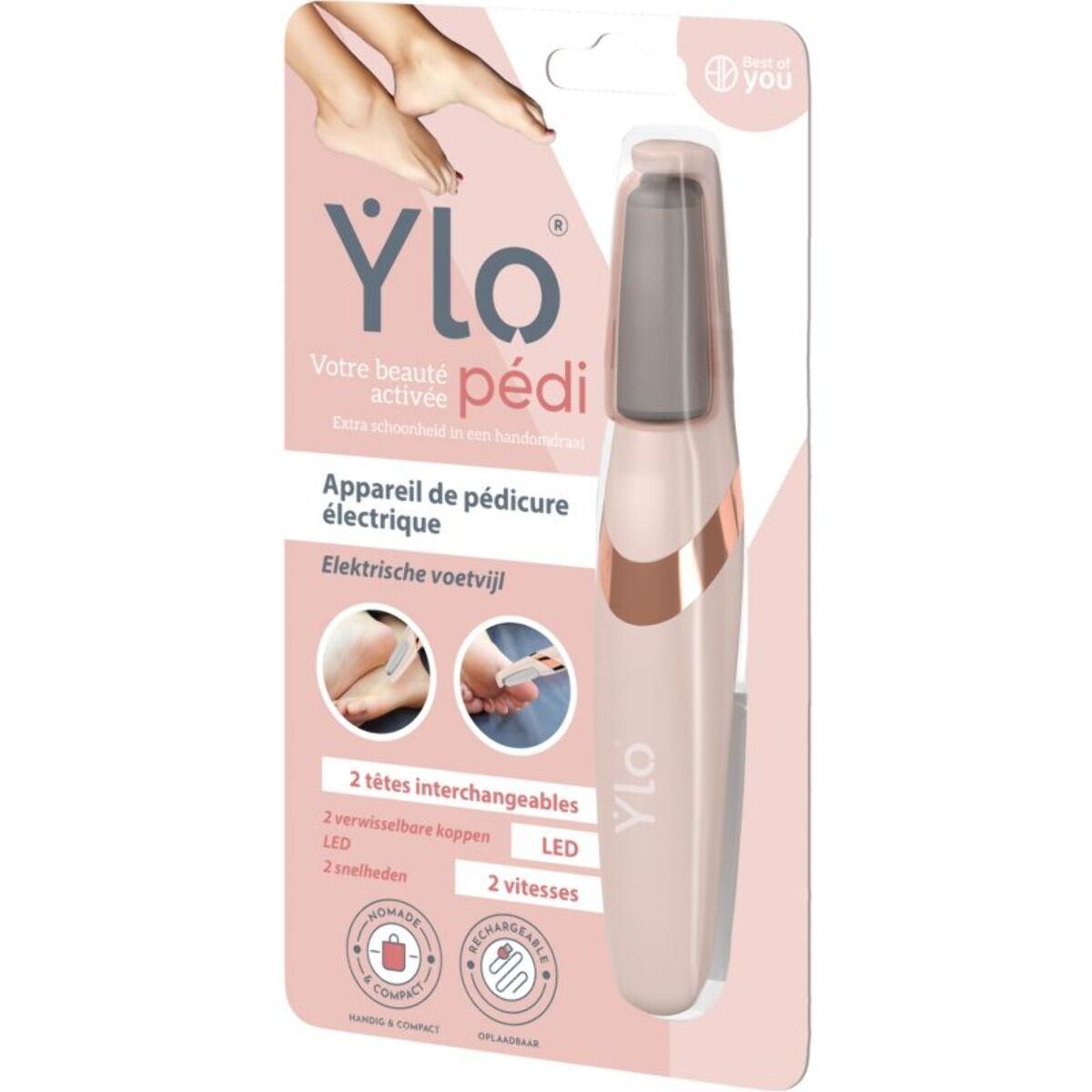 Pédicure électrique YLO Kit PEDI01NG