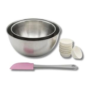 Set de 103 ustensiles de pâtisserie moules à gâteaux bols et spatule Zenker Smart Pastry