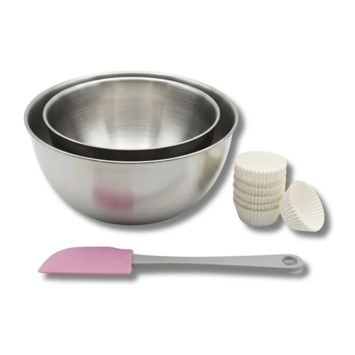 Set de 103 ustensiles de pâtisserie moules à gâteaux bols et spatule Zenker Smart Pastry