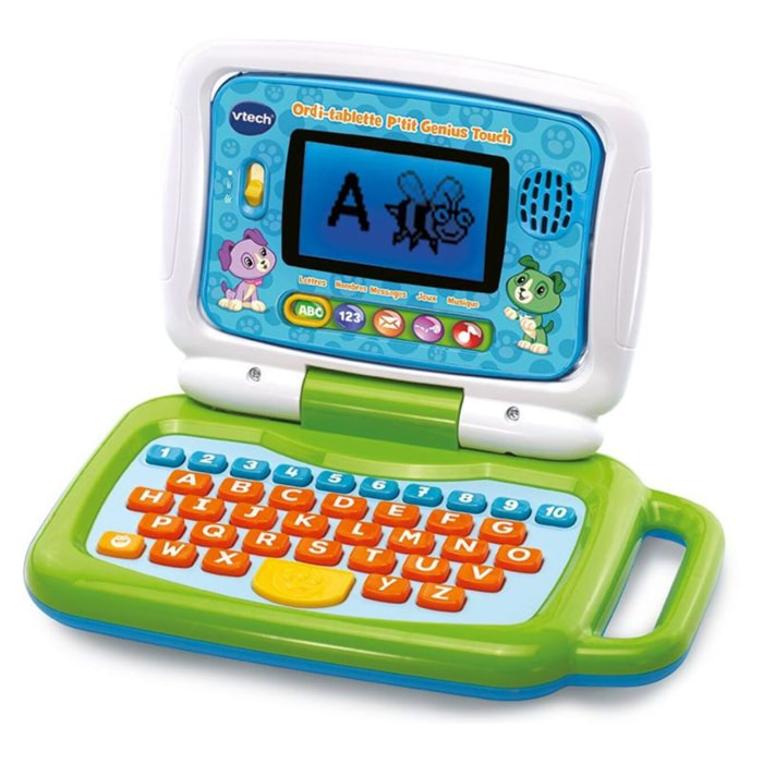 Ordinateur enfant VTECH Ordi-tablette P'tit Genius Touch vert