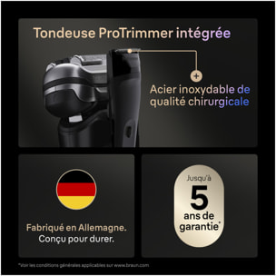 Braun Series 9 PRO+, Rasoir Électrique, Pro SensoAdapt, Station SmartCare, 9660CC