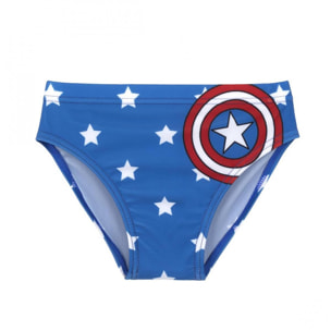 Costume Slip bagno baby Capitan America Avengers Lui Marvel Blu