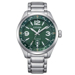 Reloj Citizen AW1830-88X Hombre Analogico Solar con Correa de Acero inoxidable