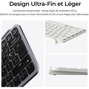Clavier gamer sans fil KEYCHRON B1 Pro Ultra-Slim Wireless