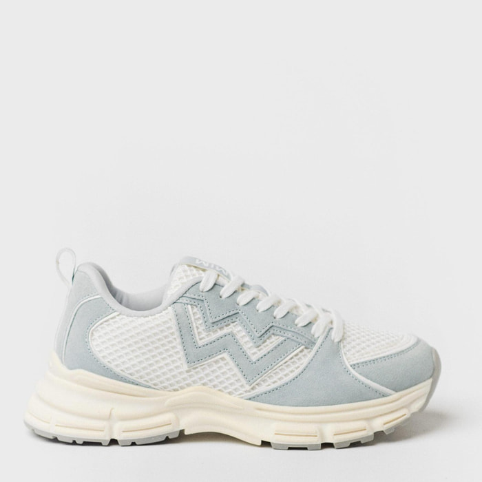 Zapatillas deportivas  -  Double U 2.0 Celeste  - Azul