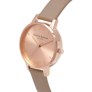 Reloj Olivia Burton OB16MD88 Mujer Analogico Cuarzo con Correa de Piel sintetica