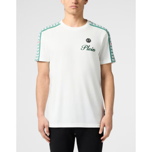 PHILIPP PLEIN Piquet Round Neck T-Shirt Plein Tennis