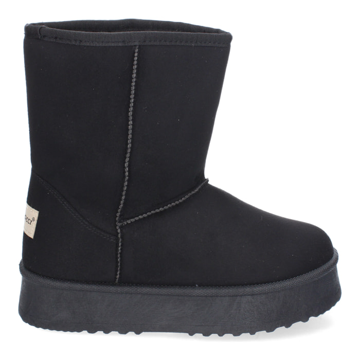 Botínes para Mujer, Estilo Australianos, Lisos de Plataforma