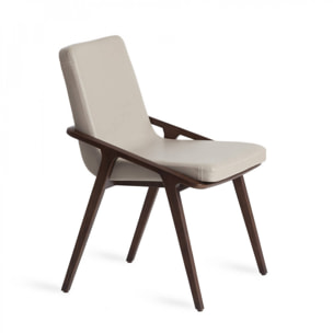 Silla Angel Cerda de polipiel 54x59x80cm