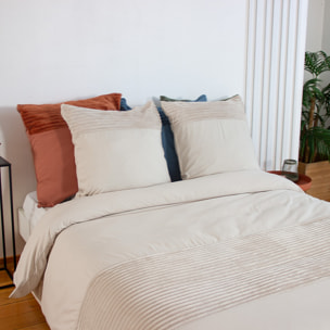 Parure housse de couette 3pcs 100% microfibre_arum 220x240 cm