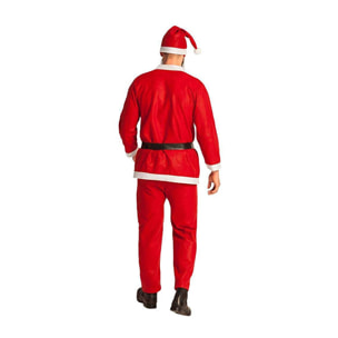 Travestimento Costume Carnevale Babbo Natale Uomo M-L