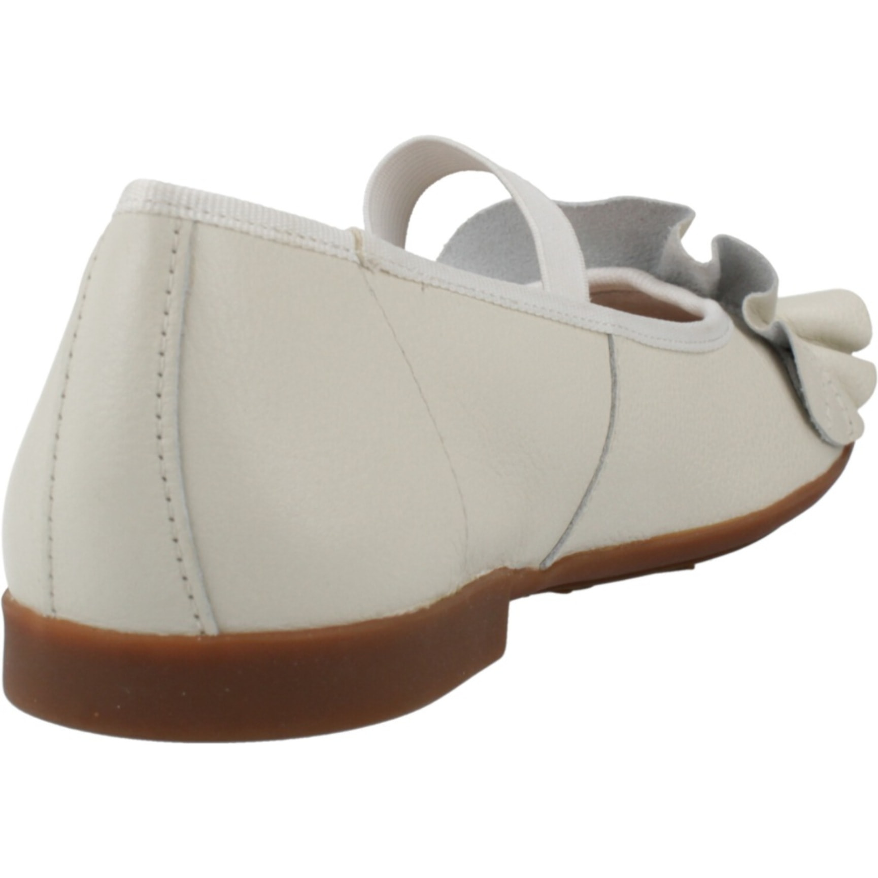 Zapatos Niña de la marca GEOX  modelo JR PLIE BLANCO