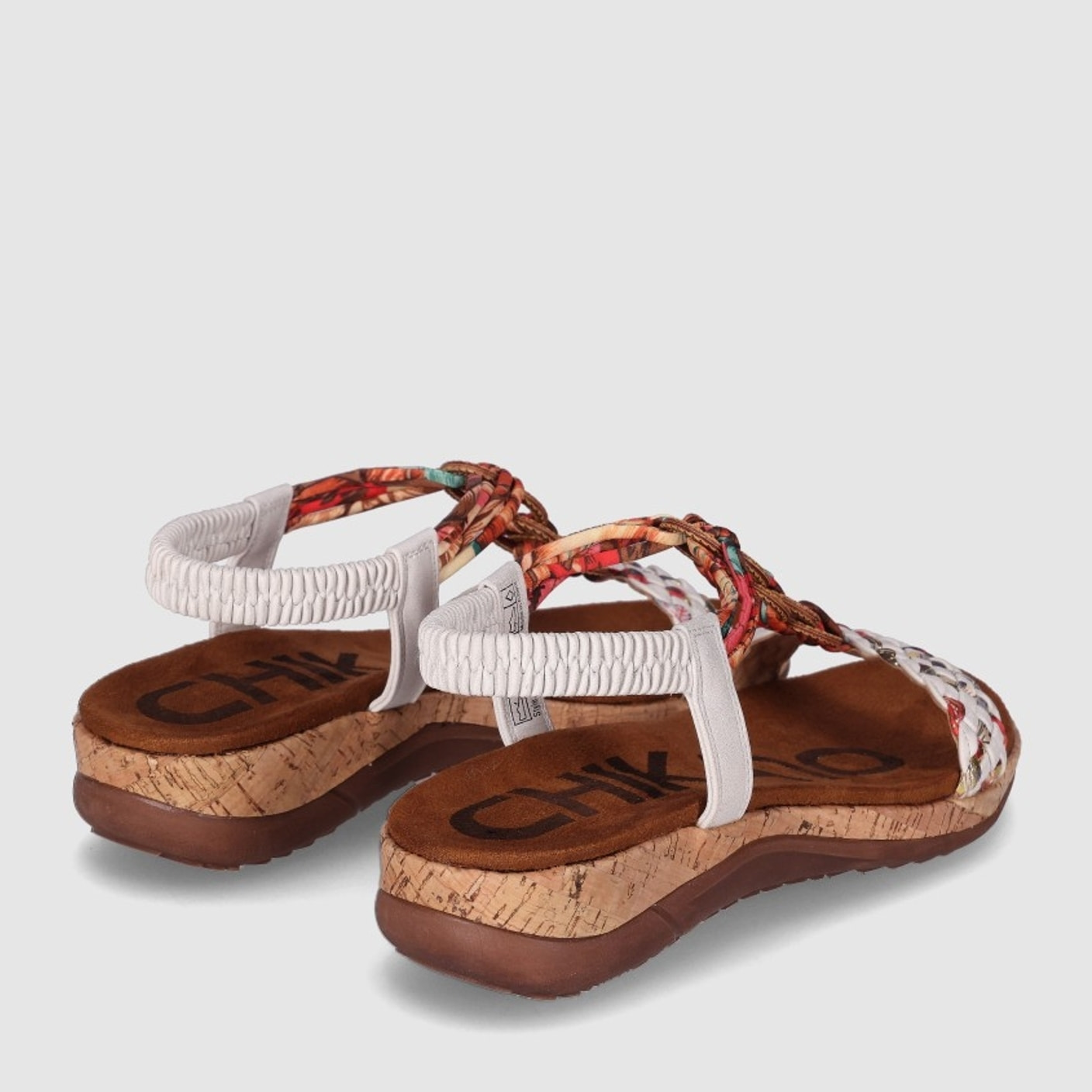 Sandalias - Blanco - Tacón: 5 cm