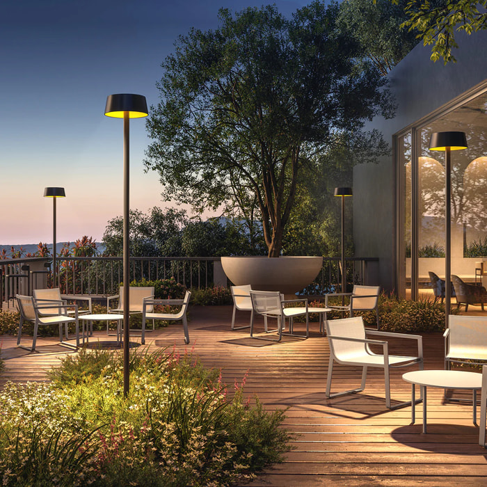 Lampadaire borne solaire SUNDRESS H2.5M