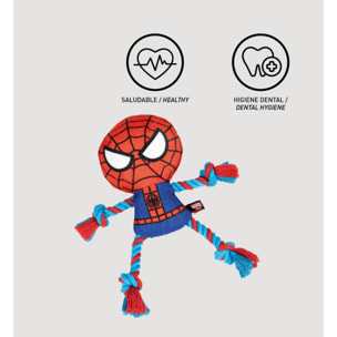 Juguete para perros cuerda diseño spiderman