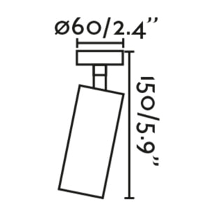 STAN LED Proyector blanco 3000K