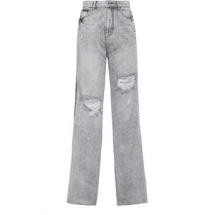 PHILIPP PLEIN Vaqueros de pata ancha