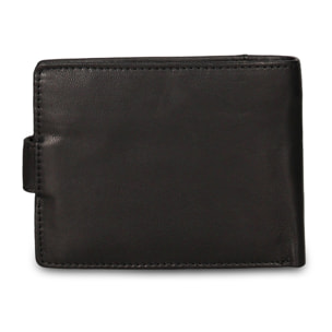 Portafoglio uomo in vera pelle - Modello Erebus Pro - Casual - 12.5 x 10.0 x 2.5 cm