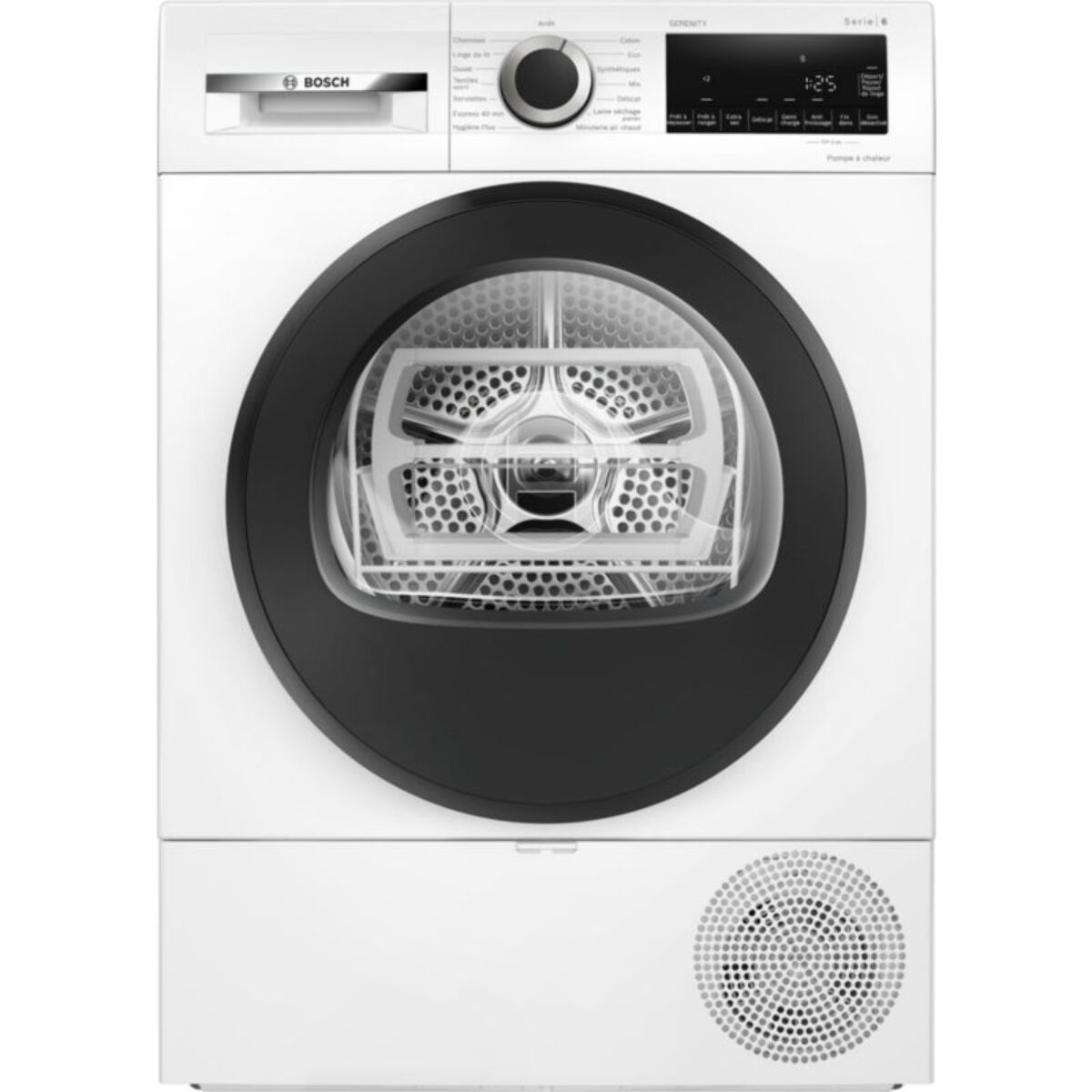 Sèche linge pompe à chaleur BOSCH WQG133DBFR