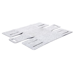 Boîte de Rangement - HOME DECO FACTORY - Pliable - Esthétique - Gris