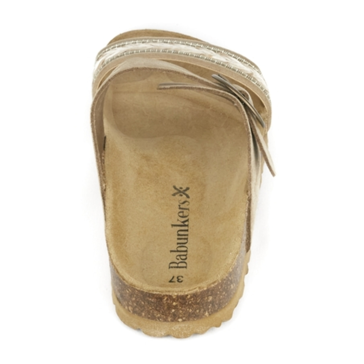 SANDALIA ALMERÍA BABUNKERS MARRON