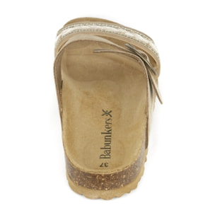 SANDALIA ALMERÍA BABUNKERS MARRON