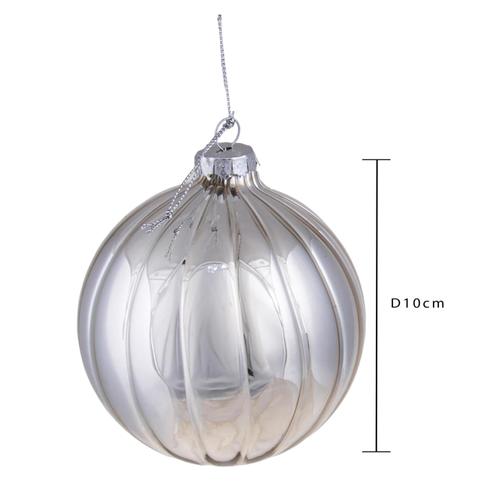 Sfera spicchi - Pezzi 8 - ARGENTO - Bianchi Dino SpA
