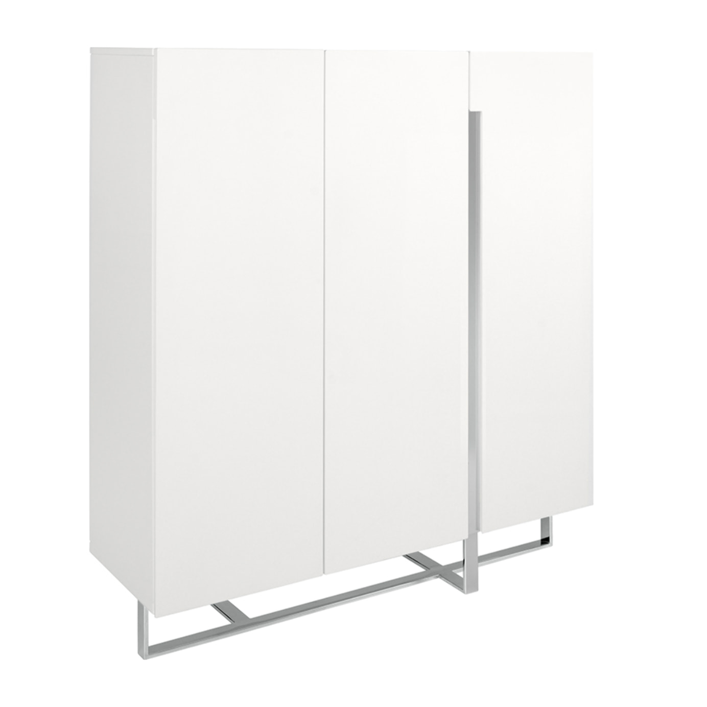 Aparador de Angel Cerda de DM y acero 120x42x135cm