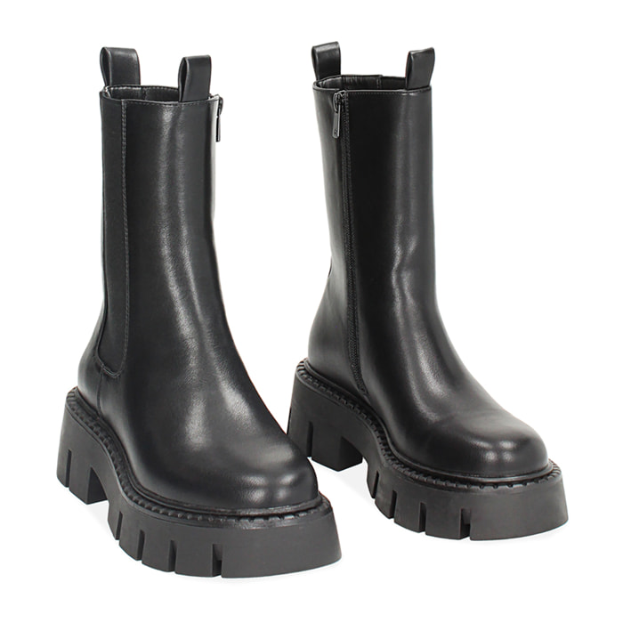 Botines negros