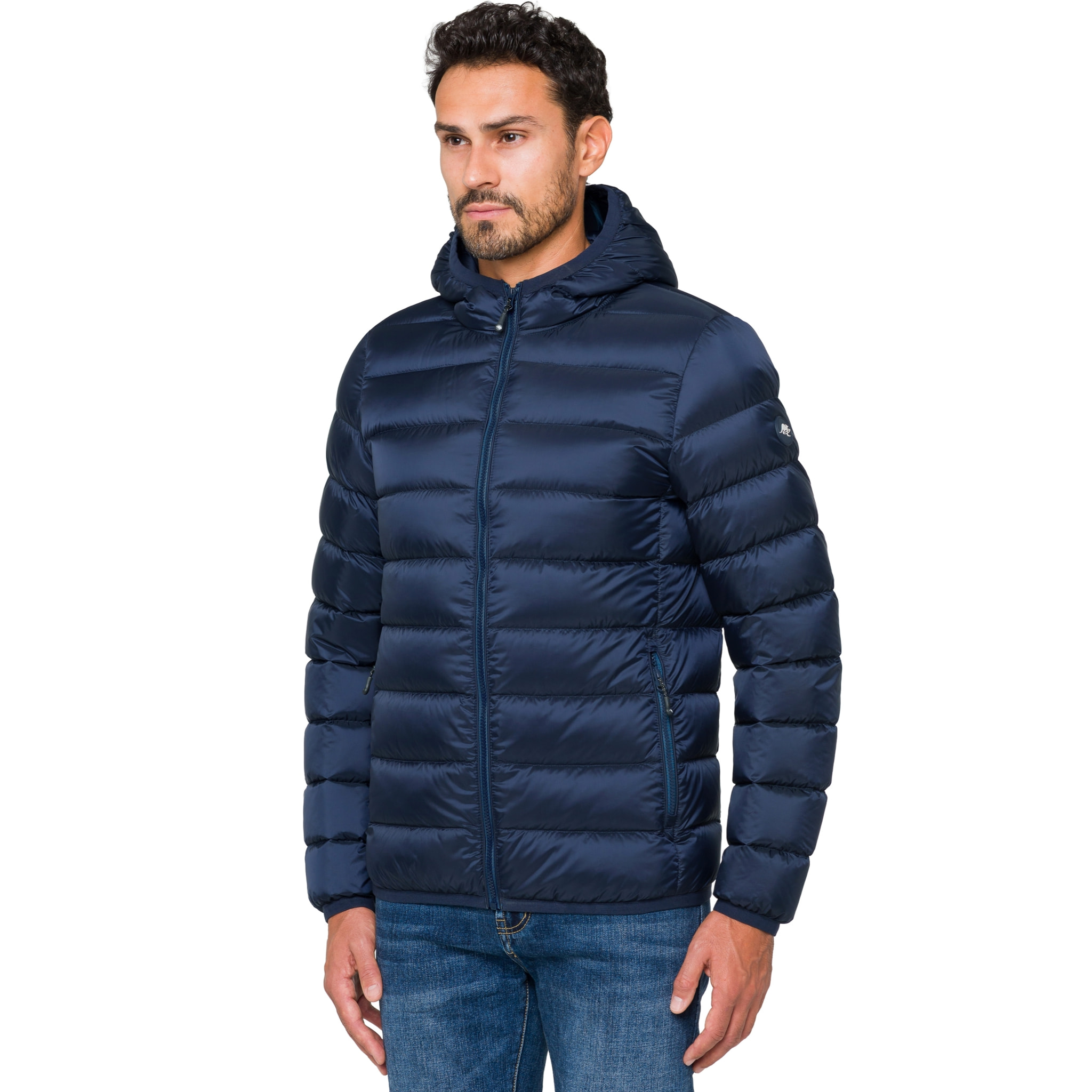 Piumino Hot Buttered Glacier 100% piuma d'oca Blu Navy