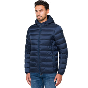 Piumino Hot Buttered Glacier 100% piuma d'oca Blu Navy