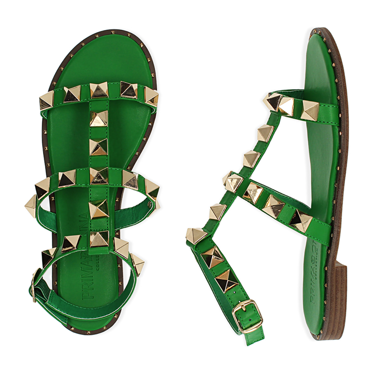 Sandali verdi cage
