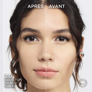 L'Oréal Paris Accord Parfait Fond de Teint Fluide 2D Amande Dorée 30ml