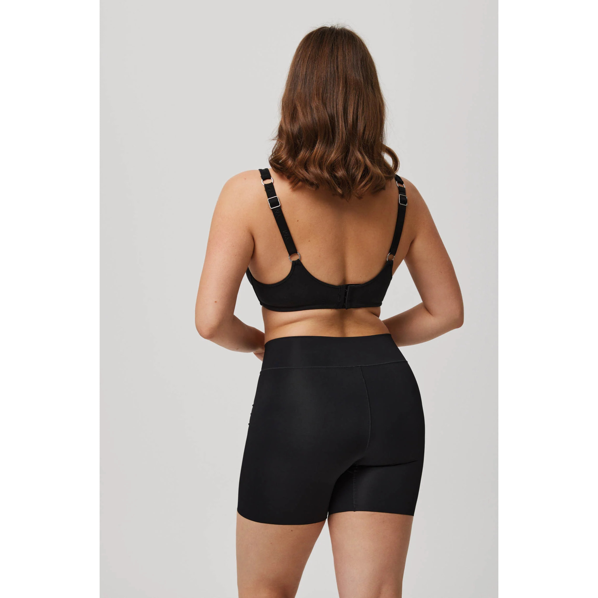 Culotte elastici anti-sfregamento neri