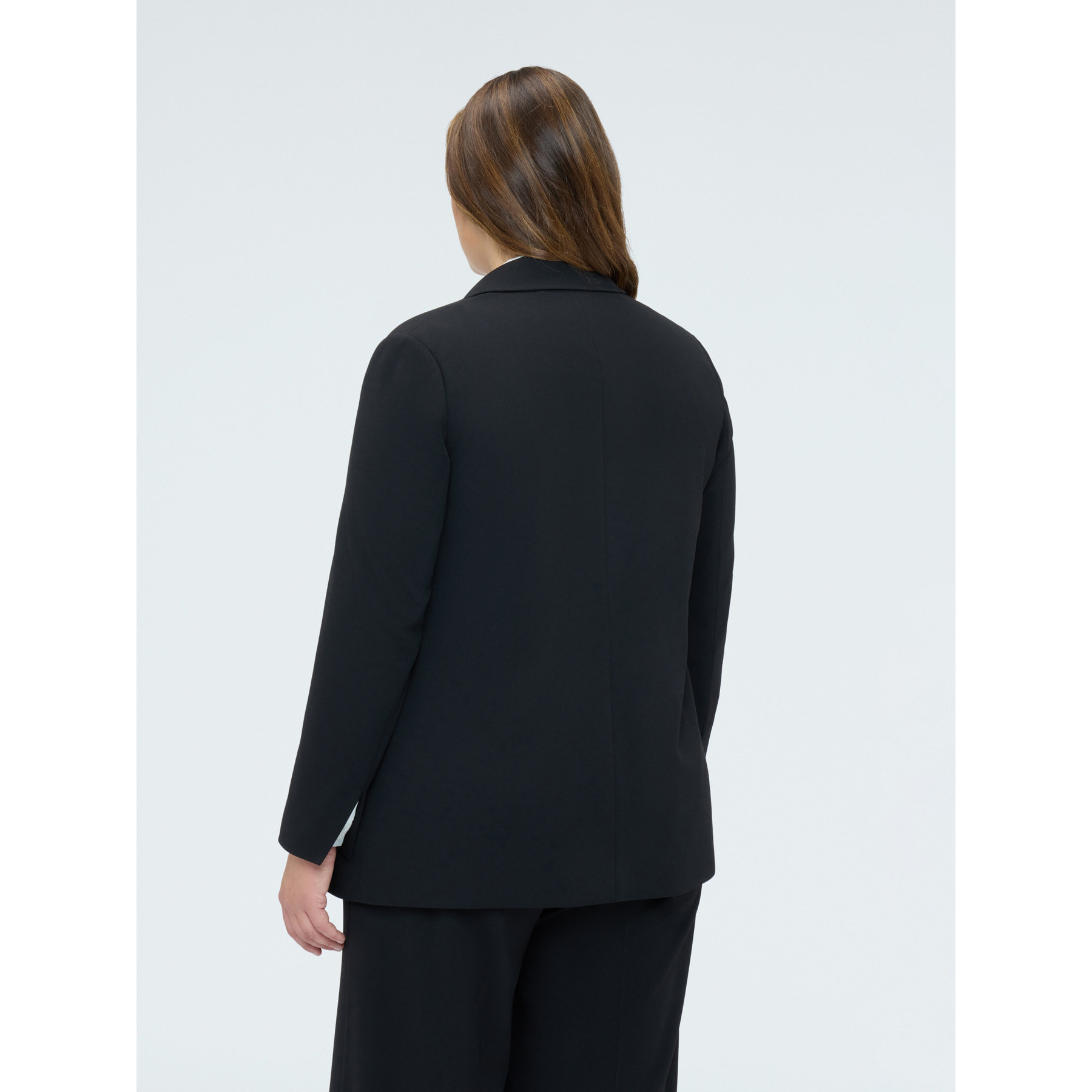 Fiorella Rubino - Blazer ajustado en tejido elástico - Negro