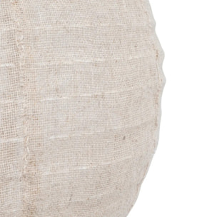 Lanterne japonaise boule "Jordy" beige D35cm