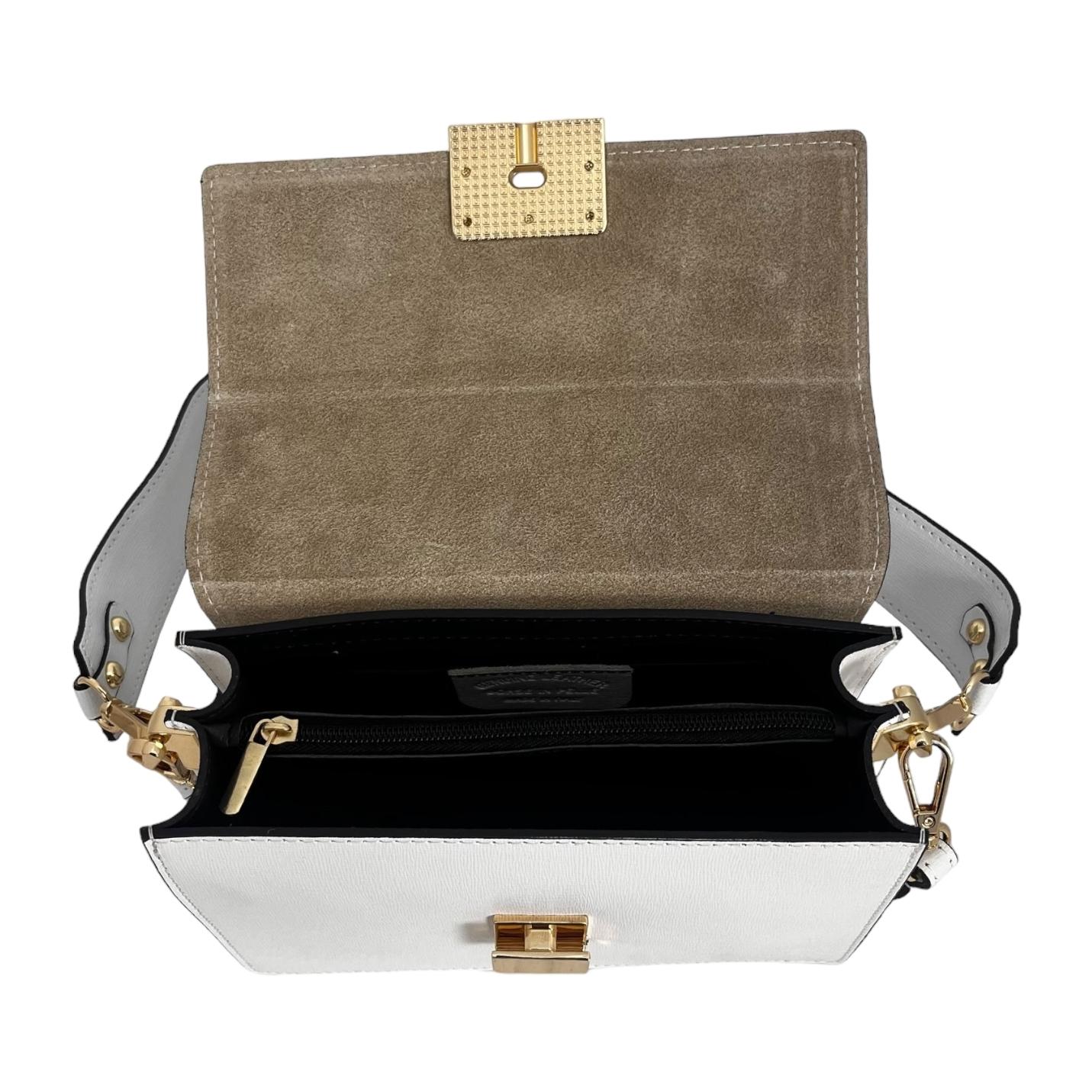 Bolso de hombro Cheval Firenze Ludovica Blanco