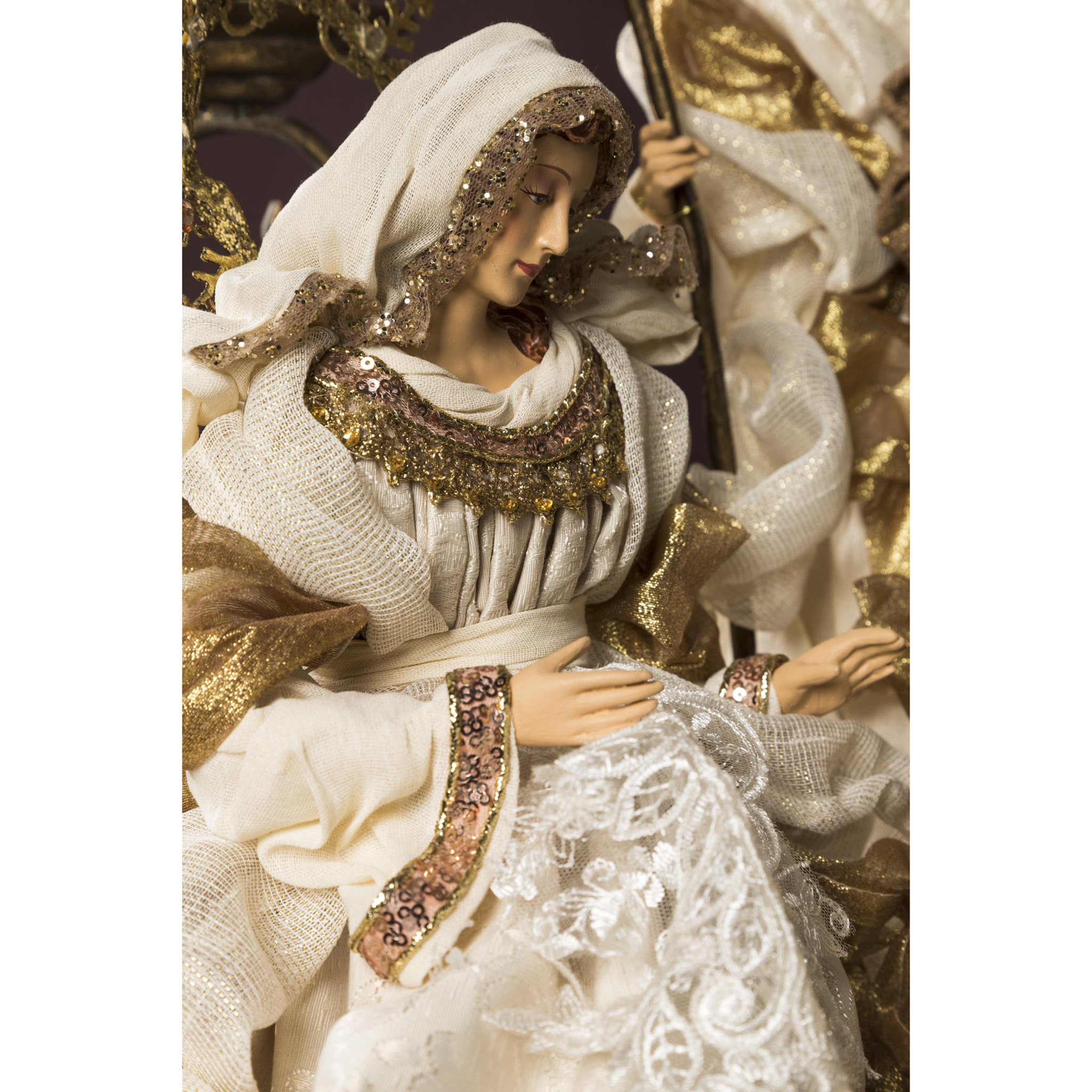 NativitÃ 3 Pezzi - Pezzi 1 - 30X46X20 - Colore: Bianco - Bianchi Dino - Articoli Natalizi