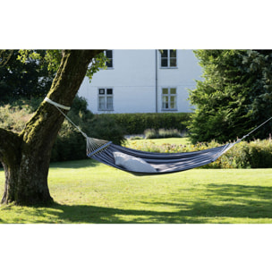 Amaca Lamia in Cotone e Poliestere — Nero, Grigio e Bianco 120×200 cm