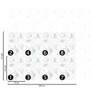 Carta da Parati Ufficiale Il Piccolo Principe Sketch