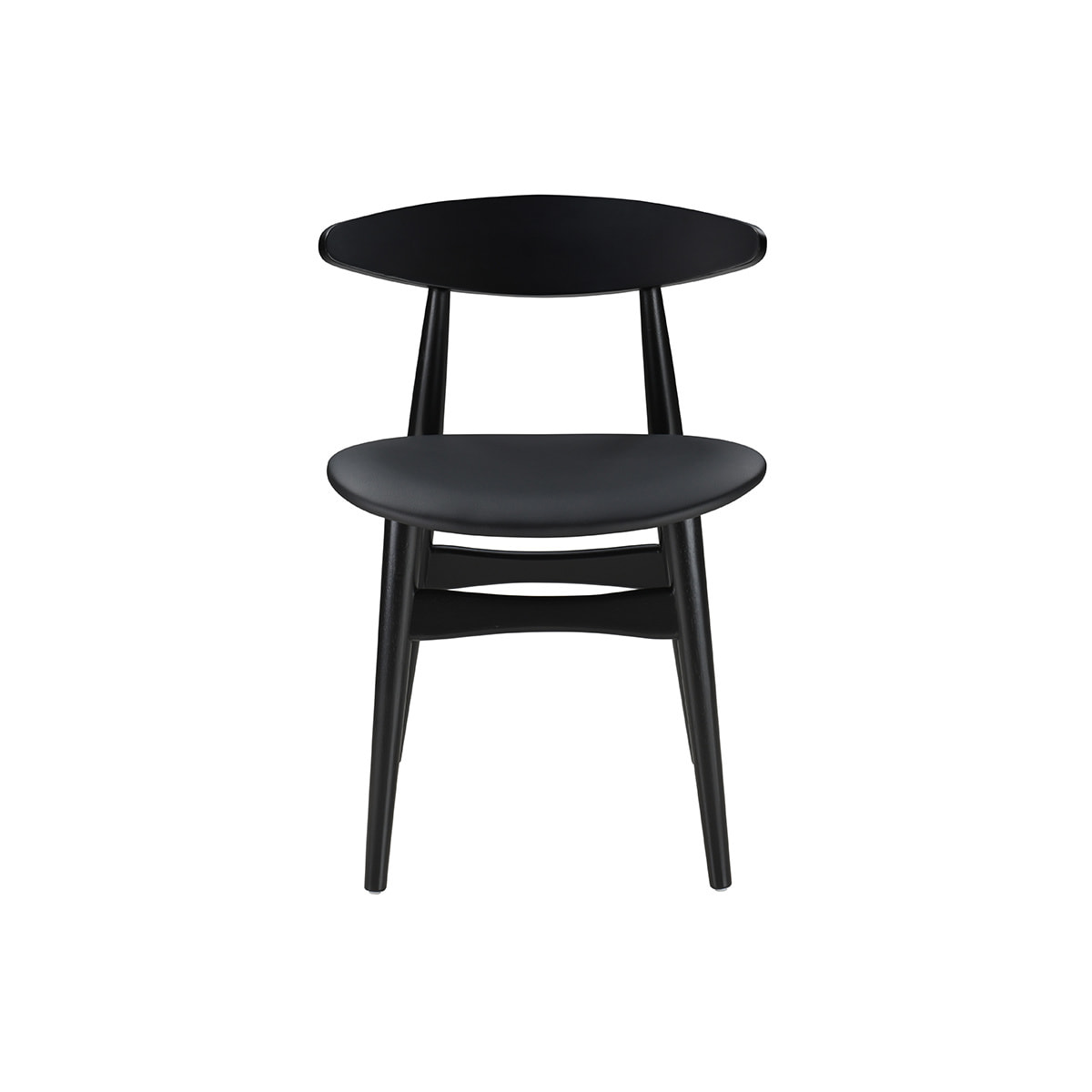 Chaises design noires (lot de 2) WALFORD